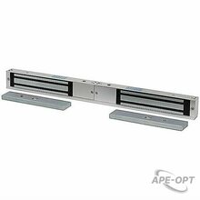 Изображения товара ST-EL180MLD - Электромагнитный замок сдвоенный, мониторинг, СИД, внутреннее исполнение, 12 VDC / 800 мА или 24VDC / 400 мА, усилие 2x180 кг.