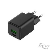 Изображения товара Сетевое зарядное устройство с двумя портами USB-A и Type-C, 30Вт GaN | 18-2204 | REXANT