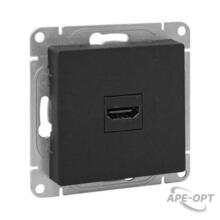 Изображения товара Механизм розетки HDMI, чёрный Эпика EKF | UP1-SOB-HDMI | EKF