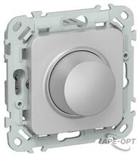 Изображения товара FLITE Светорегулятор проходной LED (для светодиодных ламп и КЛЛ) 250Вт СС16-5-1-ФлА алюминий | FI-D22-0250-P-K47 | IEK