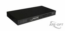 Изображения товара SW-70818/L2 - Управляемый L2+ коммутатор Gigabit Ethernet на 18 x GE SFP + 8 x GE RJ45 портов