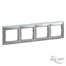 Изображения товара Valena Алюминий DIY Рамка 4 -ая | 694333 | Legrand