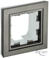 Изображения товара BRITE Рамка 1-ая IP44 РУ-1-БрТБ-44 темная бронза | BR-M12-44-K45 | IEK