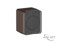 Изображения товара AtlasDesign Profi54 Коричневый О/У Розетка с заземлением со шторками 16А 250В | ATN546045 | SE