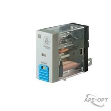 Изображения товара Реле 8A 2CO 110VDC тест кнопка LED | SXG22FD | SE
