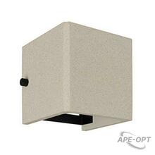 Изображения товара Светильник LGD-PERAN-WALL-S120x120-6W Warm3000 (WH, 0-80 deg, 230V) (Arlight, IP65 Бетон, 3 года) | 058169 | Arlight