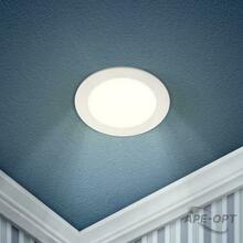 Изображения товара Светильник светодиодный встраиваемый downlight LED 1 9Вт 4000К белый круг | Б0017487 | ЭРА