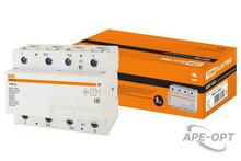 Изображения товара Контактор модульный КМ100/4-100 2НО;2НЗ | SQ0213-0023 | TDM