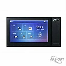 Изображения товара DH-VTH2421FB-P - IP-монитор домофона 7" (1024x600), DC 12В/PoE, размеры 221.5×119.6×21.5 мм, поддержка карт памяти Micro SD до 32Гб (в комплекте на 8 Гб), черный