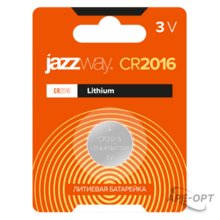 Изображения товара Элементы питания CR2016 BL-1 |.2852830 | Jazzway