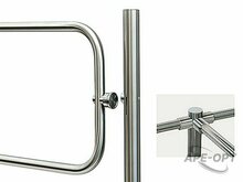 Изображения товара PERCo-BH02 2-06/EL - Трехсторонняя стойка с электромагнитным устройством блокировки и с шестью отверстиями для крепления патрубков (углы между парами отверстий 90 и 180град.)