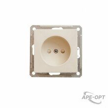 Изображения товара W59 Слоновая кость Розетка без заземления | RS16-151-2-86 | SE