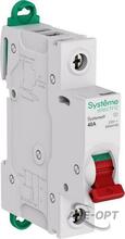 Изображения товара Systeme9 Выключатель нагрузки (ВН) 1P 40A 230В | S9S40140 | SE