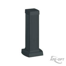 Изображения товара Snap-On мини-колонна алюминиевая с крышкой из пластика 1 секция, высота 0,3 метра, цвет черный | 653002 | Legrand