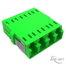Изображения товара Адаптер LC/APC-Quad, Senior/Senior, SC-footprint, ОS2, зеленый | RNFA9AQLC | DKC