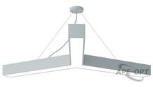 Изображения товара Светильник светодиодный Geometria Igrek SPO-144-W-40K-066 66Вт 4000К 4000Лм IP40 1200*1200*80 белый подвесной | Б0050572 | ЭРА