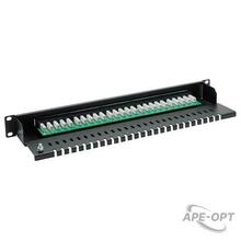 Изображения товара Патч-панель телефонная 19",1U,CAT3, 25 портов RJ45 | RN3PP251 | DKC