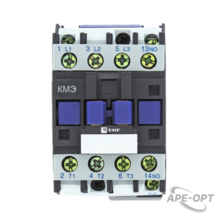 Изображения товара Контактор КМЭ малогабаритный 12А 400В 1NC Basic | ctr-s-12-400-nc-basic | EKF