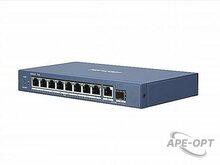 Изображения товара Неуправляемый PoE коммутатор DS-3E0510P-E 8 портов RJ45 1000M PoE