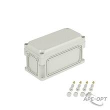 Изображения товара Корпус пластиковый RAM box IP67 300х150х160 мм(высота крышки 35) стенка с выбивными фланцами непрозрачная крышка | 531310 | DKC