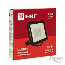 Изображения товара Прожектор светодиодный СДО-3004 50Вт 6500К IP65 EKF Basic | FLL-3004-50-6500 | EKF