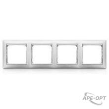 Изображения товара Valena Алюминий DIY Рамка 4 -ая | 694333 | Legrand