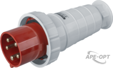 Изображения товара Вилка 14 292 NCA-SR035-63-380 переносная 63А 3P+N+PE IP54 |14292 |Navigator