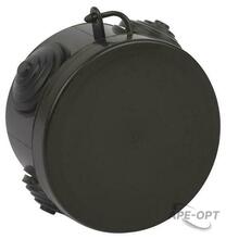 Изображения товара Распаячная коробка KOR-65-40-4g-B открытой установки КОР 65х40мм черная с гермовводами 4 входа IP54 KOR-65-40-4g-B | Б0061799 | ЭРА