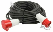 Изображения товара Удлинитель силовой IND380-U-1e-5x4-10m-IP44 на 380В в бухте 1 розетка CEE 5P 10м КГ 5х4 32A IP44 | Б0057297 | ЭРА