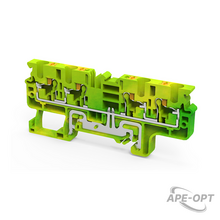 Изображения товара Клемма заземляющая push-in OptiClip CPG-4-QUATTRO-PE-I-(0,2-4)-PEN | 331860 | КЭАЗ