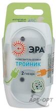Изображения товара Тройник SP-2-W 2гн, без заземл