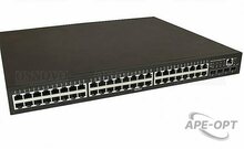 Изображения товара SW-74804/L - Управляемый (L2+) коммутатор Osnovo, Gigabit Ethernet на 48 RJ45 PoE + 4 x GE SFP порта