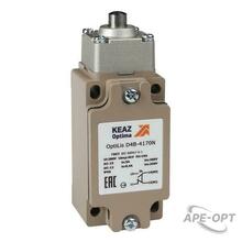 Изображения товара Выключатель концевой OptiLiS D4B-4170N толкатель металлический EN 50041 XCKJ161H29 | 365332 | КЭАЗ