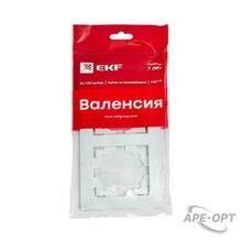 Изображения товара Валенсия рамка 2-местная белая EKF PROxima | EWM-G-302-10 | EKF