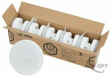 Изображения товара Лампа светодиодная RED LINE LED GX-10W-865-GX53 R (10-PACK) GX53 10Вт таблетка холодный дневной свет | Б0045327 | ЭРА