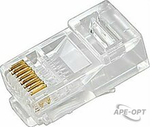 Изображения товара 05-1021 - Джек RJ-45 8P8C CAT 5e REXANT (1 шт)