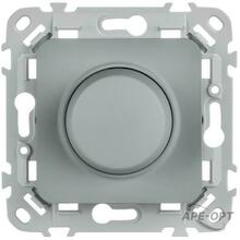 Изображения товара FLITE Светорегулятор проходной TRIAC (для ламп накаливания и галогеновых ламп) 550Вт СС26-5-12-ФлС серый | FI-D23-0550-P-K03 | IEK