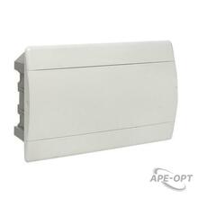 Изображения товара Щит распределительный встраиваемыйЩРВ-П-18 "SlimBox" белая дверца IP41 PROxima | sb-v-18w | EKF