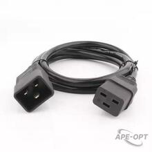 Изображения товара Шнур сетевой IEC 320 C19 – IEC 320 C20 3x1,5мм², длина 1,8м | 04-2741 | REXANT