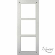 Изображения товара TI-MP 3M - Рамка из нержавеющей стали на 3 модуля TI-2308M/ (M/3/K/R)