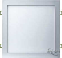 Изображения товара Светильник светодиодный ДВО NLP-S1-24W-840-WH-LED (300x300) 24Вт 4000К IP20 опал | 71385 | Navigator