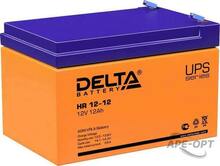 Изображения товара HR 12-12 - Аккумулятор Delta, свинцово-кислотный, герметичный, 12В/12Ач