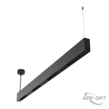 Изображения товара Светильник светодиодный Stellar-Line Comfort Up n Down подвесной 1200х35х75 56Вт 4000К RAL9005 чер
