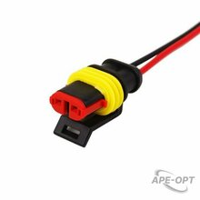 Изображения товара DJ7021-1.5-21 автомобильный разъем гнездо с проводом 20 см | 16-0312-9 | REXANT