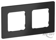 Изображения товара FLITE Classic Рамка 2-ая РУ-2-К-ФлЧ черный | FI-M22-32-20-K02 | IEK