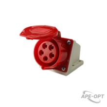Изображения товара Силовой разъем PPC 125 3Р+РЕ+N 32А 380В IP44 | .5072732 | Jazzway
