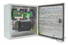 Изображения товара Релион-SW-М-1G-1/4Poe+/140W-UPS - Уличный коммутатор с ИБП, 1Гбит/с, Один SFP-слот/ Один 10/100 Base-Tx порт, Стальной корпус, Встроенный оптический кросс, 4 порта 10/100 Base-Tx PoE+