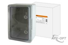 Изображения товара Бокс пластиковый ЩМП-0-7, прозрачная крышка ABS, IP65, -45 до +75 С, навесной, (600x400x200) | SQ0933-0207 | TDM