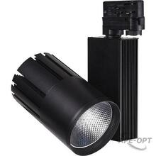 Изображения товара Светильник светодиодный трековый AL105 40W 4000K, 35 градусов, черный, 3-х фазный | 32952 | Feron