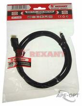 Изображения товара Кабель REXANT HDMI - HDMI 2.0 длина 3 метра (GOLD) |17-6105 | REXANT